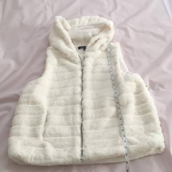 just one Jackets & Blazers - Faux Fur Vest by Just One